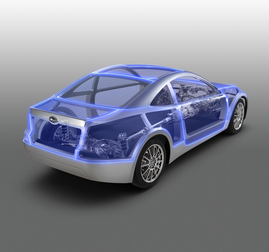 Subaru Boxer Sports Car Architecture 2011 года  (фото 7 из 11)